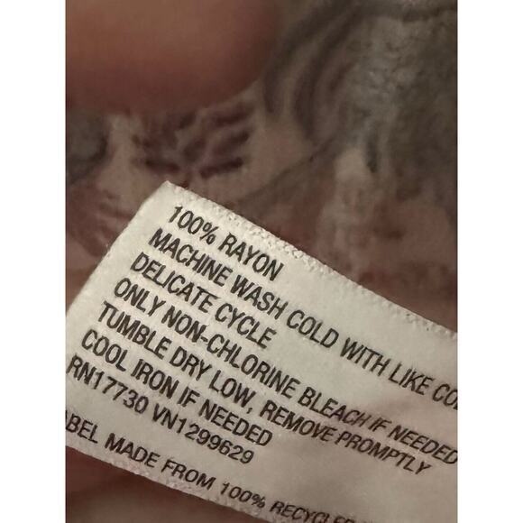 KNOX ROSE Size XS/S Paisley Print Boho Open Front Kimono Topper - Picture 6 of 6